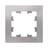 Рамка 1-м AtlasDesign алюминий SE