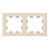 Рамка 2-м AtlasDesign универсал бежевый SE