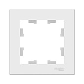 Рамка 1-м AtlasDesign белый SE