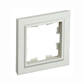 Рамка 1-м Brite РУ-1-БрКр бежевая IEK