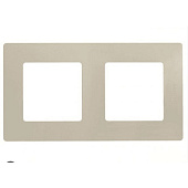 Рамка 2-м Etika слоновая кость Legrand