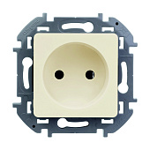 Розетка 1гн без заземления с/у крем 16А Inspiria Legrand