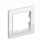 Рамка 1-м Brite РУ-1-БрБ белый ІЕК