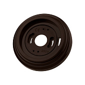 Рамка 1-но постовая коричневая Виви TDM