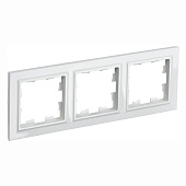 Рамка 3-м Brite РУ-3-БрБ белый ІЕК