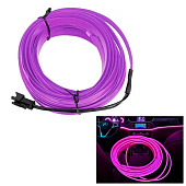 Лента неоновая розово-фиолетовая 3м на торпеду