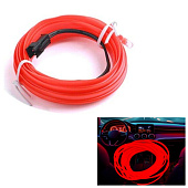 Лента неоновая красная 3м на торпеду