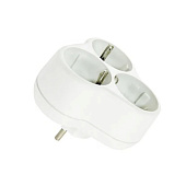 Блок на 3 гнезда 2П+3 круглый 16А 250B TDM