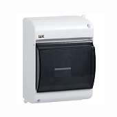 Корпус модульный пластиковый навесной КМПн 2/4 IP30 Krepta 3 белый IEK