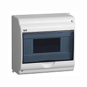 Корпус модульный пластиковый навесной КМПн 2/9-1 IP31 Krepta 3 белый IEK