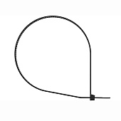 Хомут-стяжка нейлоновый Safeline 2.5х160B-100 черный 100шт