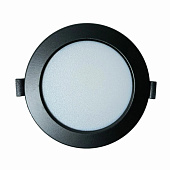 Светильник светодиодный встраиваемый LE LED DL 12W 6500K черный