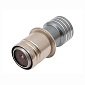 Прикуриватель иномарки алюминий Д21x23мм подвижная часть Airline ACL-12-03