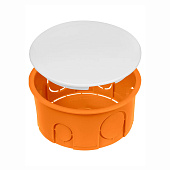 Распаячная коробка СП D80х40мм крышка IP20 TDM