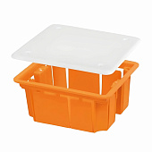 Распаячная коробка СП 92х92х40мм крышка IP20 TDM