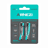 Батарейки алкалиновые AA, 1.5В, 2 шт. LR6 2800mAh Extra LongLife (арт. A2016031)